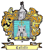 The Collette Coat of Arms - Blason de la famille Collette - Copyright held at www.inpi.fr